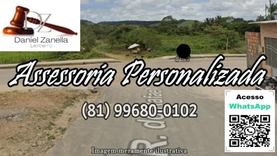 Terreno em leilão em Porto Calvo - AL — Um terreno localizado no sítio rafael, deste município, na zona urbana de Porto Calvo/AL, medindo 14.418m²