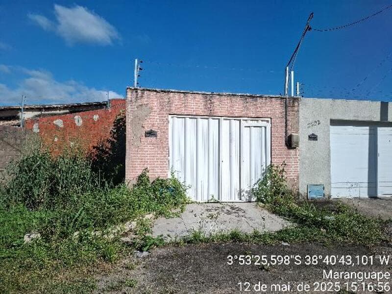 Casa em leilão em Maranguape - CE — LOTE 038 Casa com 83,11M² de Área Privativa em MARANGUAPE/CE