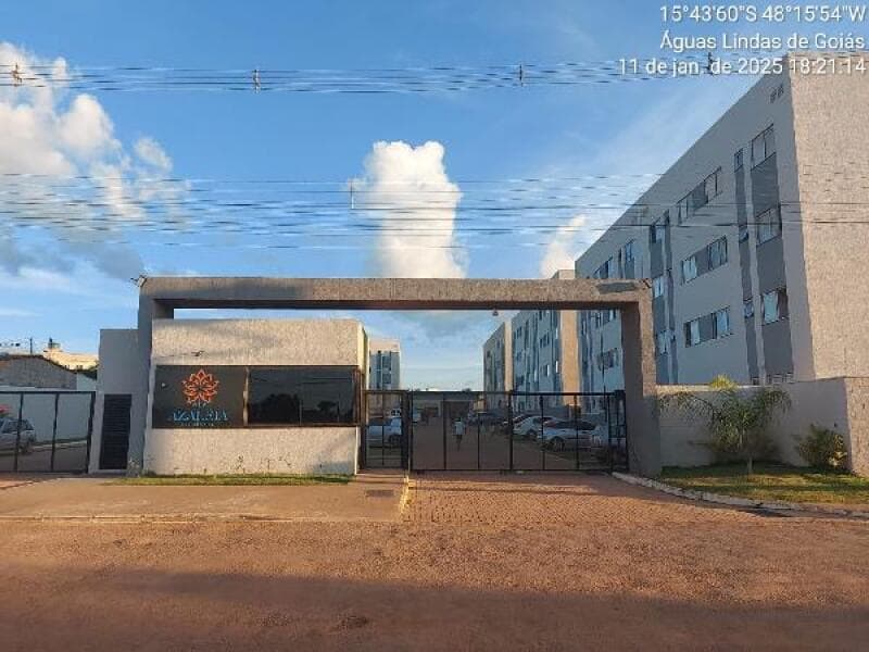 Apartamento em leilão em Águas Lindas De Goiás - GO — LOTE 046 Apartamento com 43,4M² de Área Privativa em AGUAS LINDAS DE GOIAS/GO