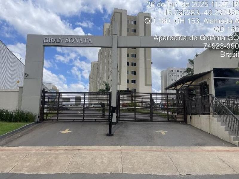 Apartamento em leilão em Aparecida De Goiânia - GO — LOTE 048 Apartamento com 42,65M² de Área Privativa em APARECIDA DE GOIANIA/GO