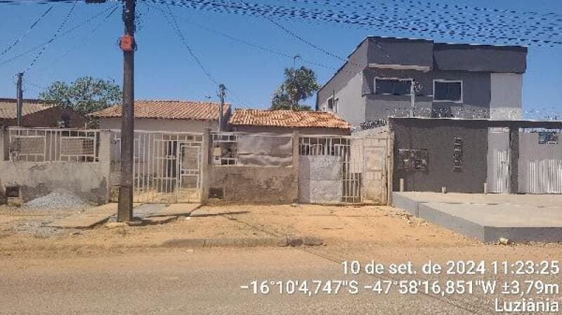 Casa em leilão em Luziânia - GO — LOTE 064 Casa com 55,77M² de Área Privativa em LUZIANIA/GO
