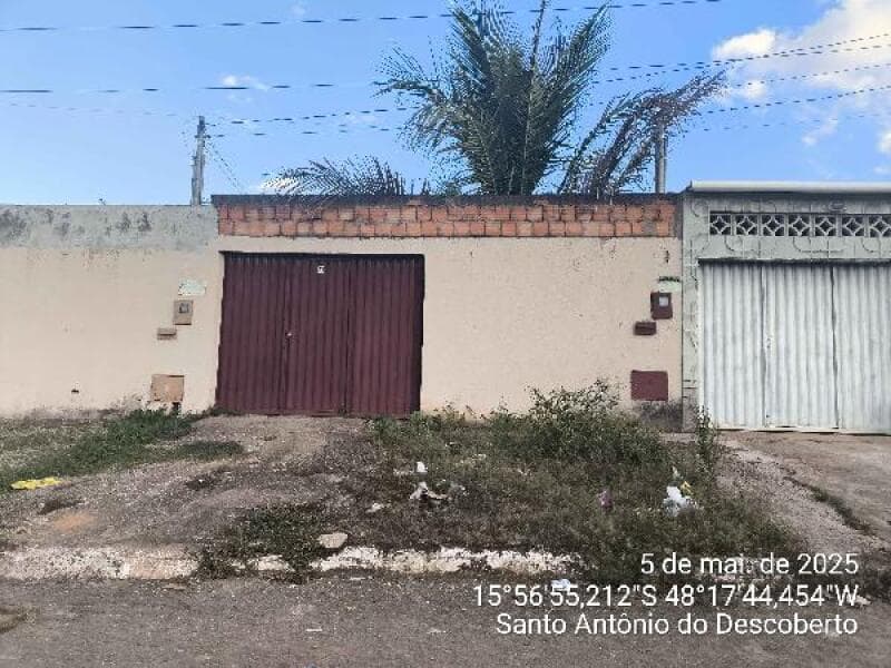 Casa em leilão em Santo Antônio Do Descoberto - GO — LOTE 073 Casa com 67,87M² de Área Privativa em SANTO ANTONIO DO DESCOBERTO/GO