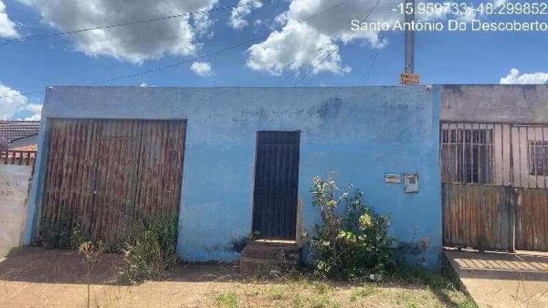 Casa em leilão em Santo Antônio Do Descoberto - GO — LOTE 078 Casa com 63M² de Área Privativa em SANTO ANTONIO DO DESCOBERTO/GO
