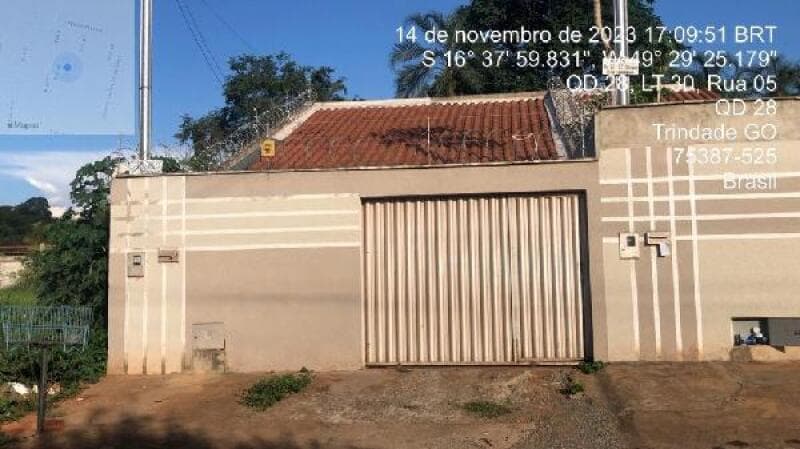 Casa em leilão em Trindade - GO — LOTE 083 Casa com 180M² de Área Privativa em TRINDADE/GO