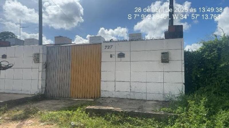 Casa em leilão em Santa Rita - PB — LOTE 151 Casa com 63,84M² de Área Privativa em SANTA RITA/PB