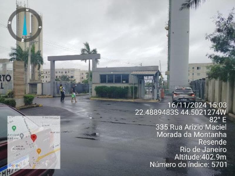 Apartamento em leilão em Resende - RJ — LOTE 257 Apartamento com 4,32M² de Área Privativa em RESENDE/RJ