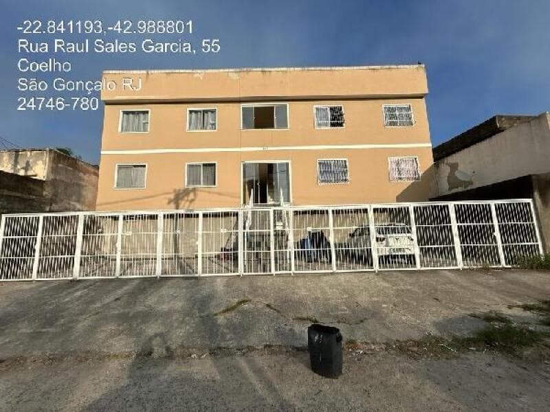 Apartamento em leilão em São Gonçalo - RJ — LOTE 296 Apartamento com 64,86M² de Área Privativa em SAO GONCALO/RJ