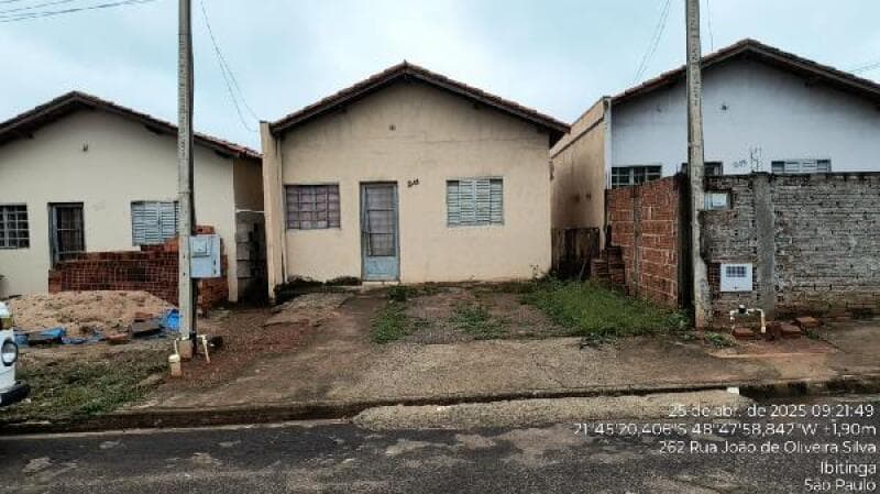 Casa em leilão em Ibitinga - SP — LOTE 406 Casa com 39,86M² de Área Privativa em IBITINGA/SP