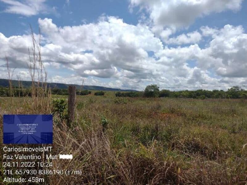 Foto 17 de 22: Area Rural em leilão em Rosário Oeste - MT — LOTE 001 IMÓVEL RURAL COM ÁREA DE 1.899,2700HAS, "FAZENDA VALENTINO", EM ROSÁRIO OESTE/MT