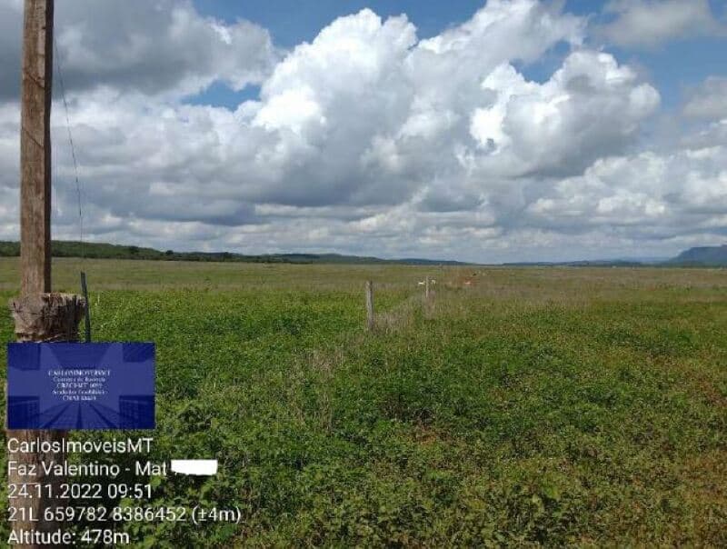 Foto 11 de 41: Area Rural em leilão em Rosário Oeste - MT — LOTE 001 IMÓVEL RURAL COM ÁREA DE 1.899,2700HAS, "FAZENDA VALENTINO", EM ROSÁRIO OESTE/MT