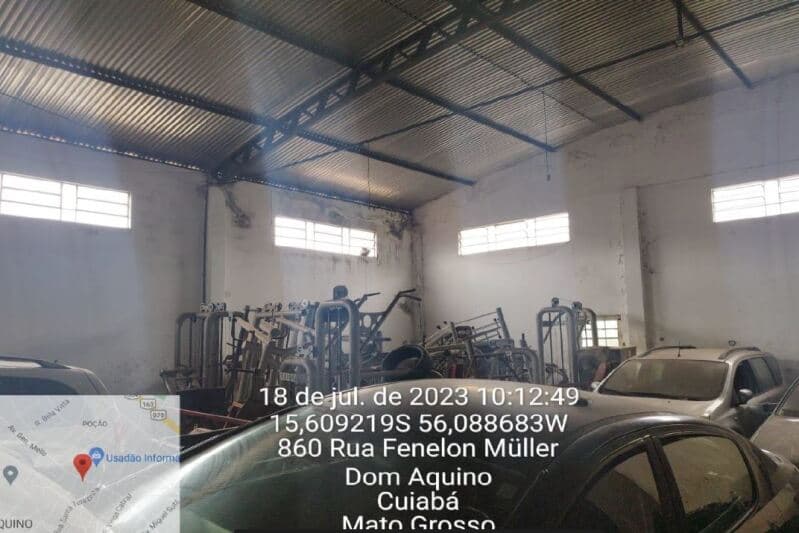 Foto 10 de 32: Comercial em leilão em Cuiabá - MT, bairro Dom Aquino — LOTE 002 Galpao com 920m² e área construída de 467,27m².Imóvel com característica Comercial