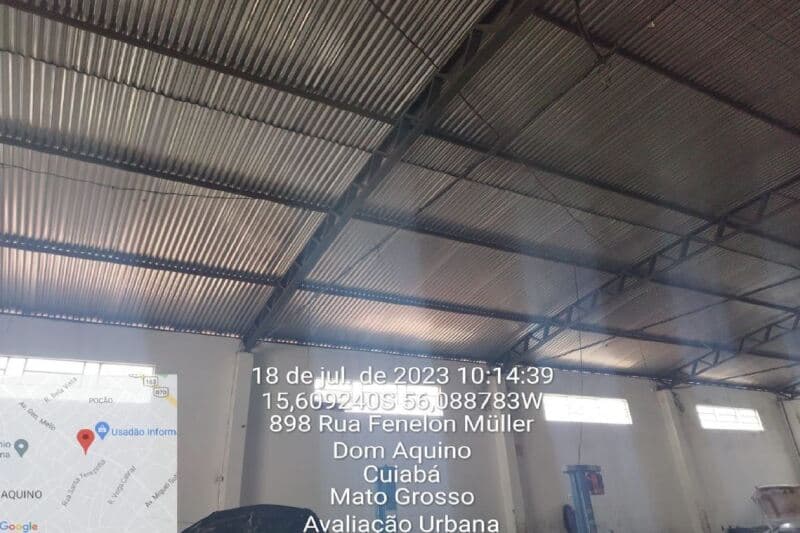 Foto 13 de 32: Comercial em leilão em Cuiabá - MT, bairro Dom Aquino — LOTE 002 Galpao com 920m² e área construída de 467,27m².Imóvel com característica Comercial