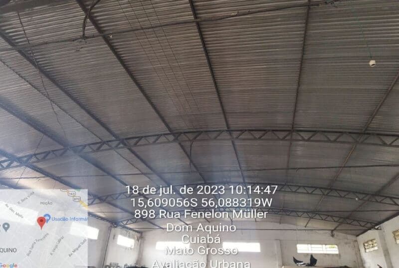 Foto 14 de 32: Comercial em leilão em Cuiabá - MT, bairro Dom Aquino — LOTE 002 Galpao com 920m² e área construída de 467,27m².Imóvel com característica Comercial