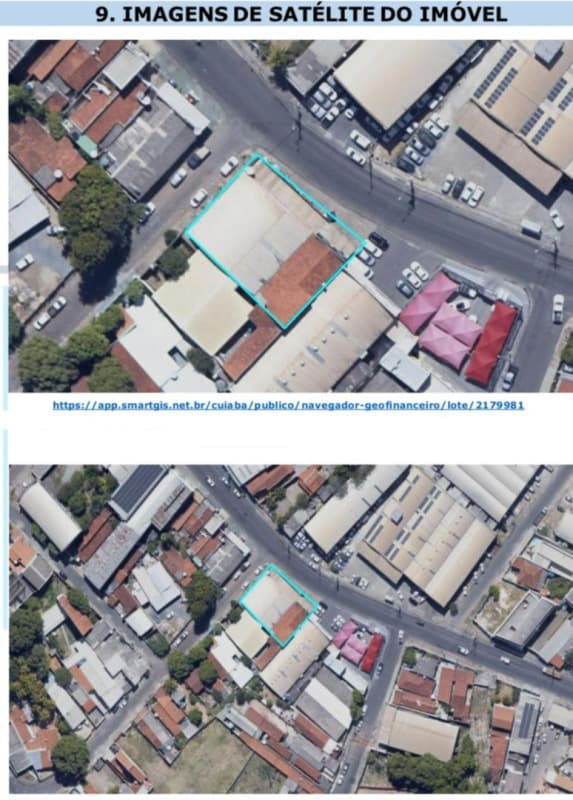 Foto 2 de 2: Comercial em leilão em Cuiabá - MT — LOTE 003 Galpão localizado na General Mello, nº 898, Dom Aquino na cidade de Cuiabá. com área do ter