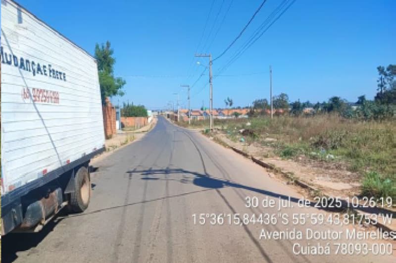 Foto 3 de 5: Terreno em leilão em Cuiabá - MT, bairro Osmar Cabral — LOTE 001 LEILÃO JUDICIAL - 2° VARA BANCÁRIA - CUIABÁ/MT - FRAÇÃO IDEAL DE 50% DE UM LOTE NO LOTEAMEN