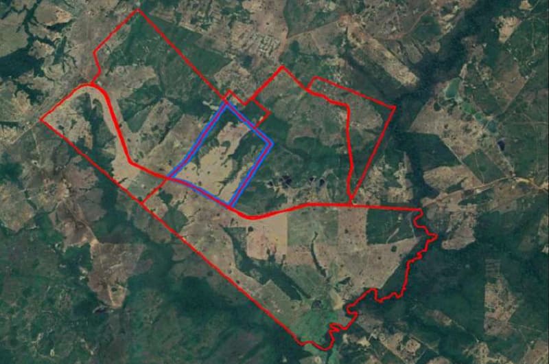 Area Rural em leilão em Nossa Senhora Do Livramento - MT — LOTE 001 LEILÃO JUDICIAL -2 VARA BANCARIA DE CUIABÁ- MT - UM IMÓVEL RURAL “DUAS RITAS” 50 hectares e