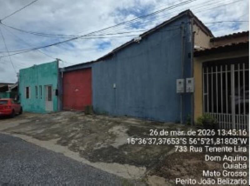 Foto 4 de 4: Casa em leilão em Cuiabá - MT, bairro Dom Aquino — LOTE 001 LEILÃO JUDICIAL - 2º VARA BANCÁRIA DE CUIABÁ - 1 IMÓVEL RESIDÊNCIAL