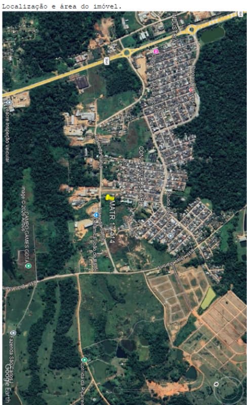 Terreno em leilão em Rio Branco - AC, bairro Universitário — LOTE 001 LEILÃO DE IMÓVEIS SICOOB CREDISUL - IMÓVEL URBANO LOTE - ÁREA TOTAL 1.200,14 M2