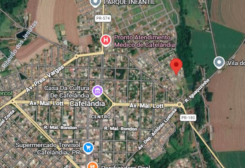 Foto 3 de 4: Terreno em leilão em Cafelândia - PR, bairro Parque do Café — LOTE 009 TERRENO URBANO COM 200M² - CAFELÂNDIA - PR