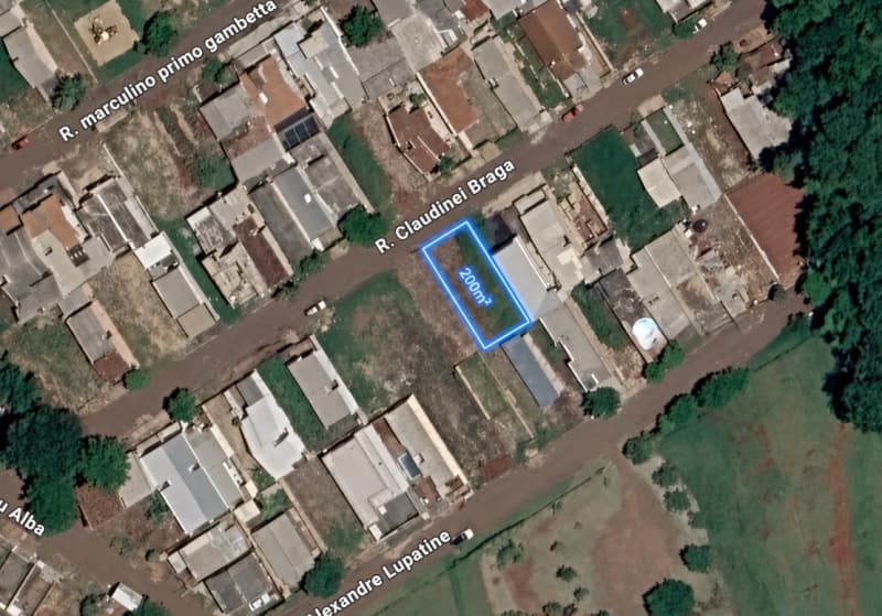 Foto 1 de 4: Terreno em leilão em Cafelândia - PR, bairro Parque do Café — LOTE 009 TERRENO URBANO COM 200M² - CAFELÂNDIA - PR
