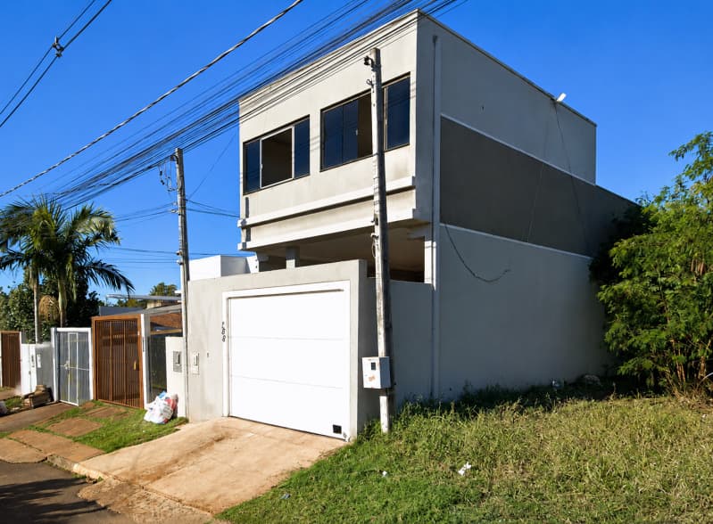 Foto 3 de 24: Casa em leilão em Cafelândia - PR, bairro Centro — LOTE 037 IMÓVEL RESIDENCIAL COM 172m² em TERRENO DE 155m² - CAFELÂNDIA - PR