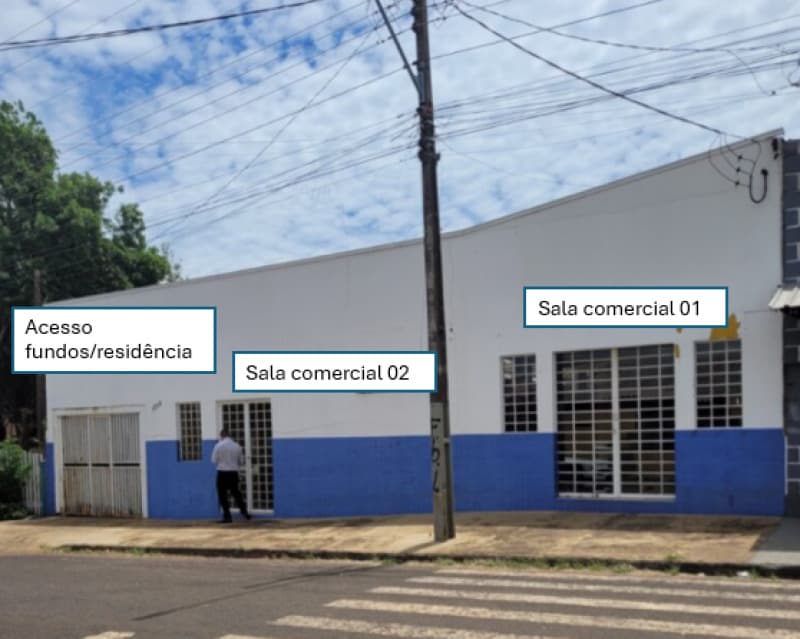 Foto 1 de 17: Terreno em leilão em Arapoti - PR, bairro Jardim Aratinga — LOTE 006 Imóvel Comercial e Residencial em Arapoti - PR
