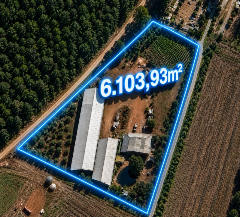 Foto 1 de 9: Area Rural em leilão em Arapoti - PR — LOTE 011 Parte Ideal (6.103,93m²) de Imóvel com casa e barracões - Arapoti - Pr