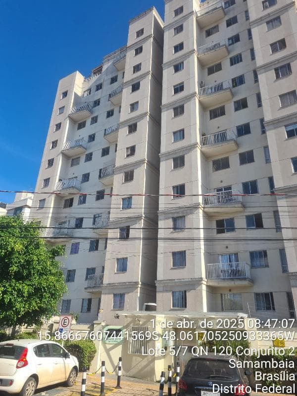 Apartamento em leilão em Brasília - DF — LOTE 048 APARTAMENTO - AREA PRIVATIVA (M²): 42,17 BAIRRO: SAMAMBAIA SUL (SAMAMBAIA) CIDADE: BRASILIA