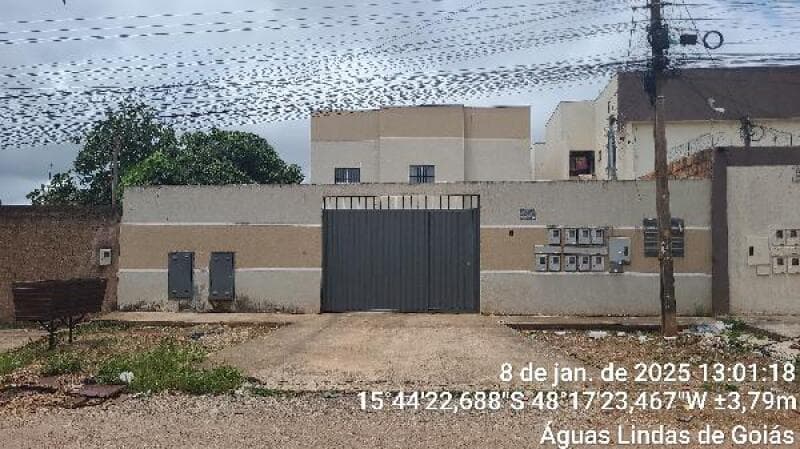 Apartamento em leilão em Águas Lindas De Goiás - GO — LOTE 055 APARTAMENTO - AREA PRIVATIVA (M²): 67,54 BAIRRO: PARQUE DA BARRAGEM SETOR 10 CIDADE: AGUAS
