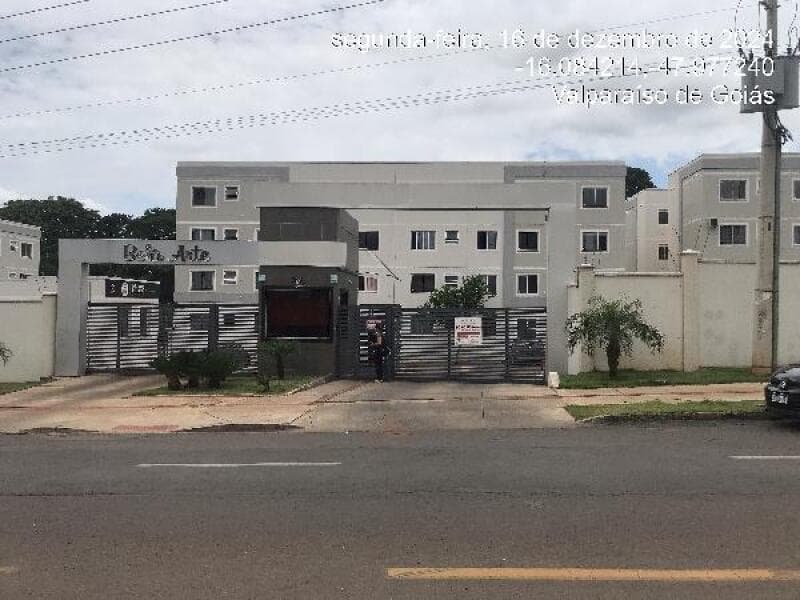 Apartamento em leilão em Valparaíso De Goiás - GO — LOTE 112 APARTAMENTO - AREA PRIVATIVA (M²): 42,81 BAIRRO: AREA RURAL DE VALPARAISO DE GOIAS CIDADE: