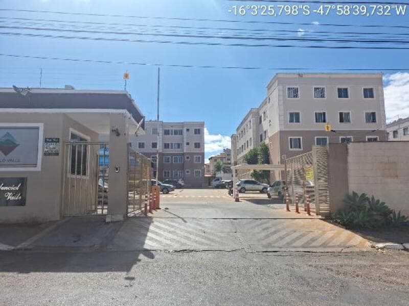 Apartamento em leilão em Valparaíso De Goiás - GO — LOTE 118 APARTAMENTO - AREA PRIVATIVA (M²): 56,04 BAIRRO: PARQUE ESPLANADA III CIDADE: VALPARAISO DE