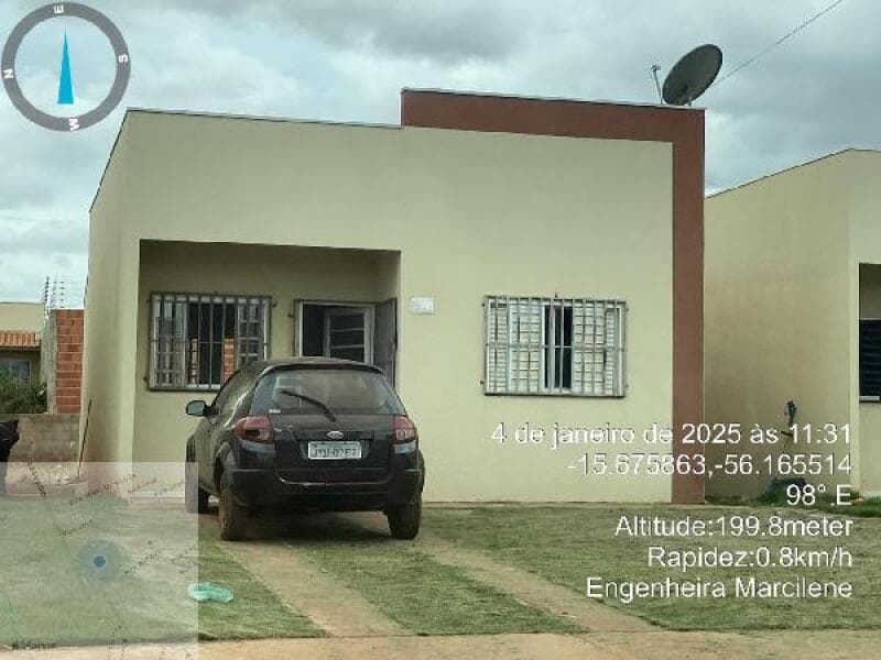 Casa em leilão em Várzea Grande - MT — LOTE 176 CASA - AREA PRIVATIVA (M²): 50,83 BAIRRO: PAIAGUAS CIDADE: VARZEA GRANDE-MT