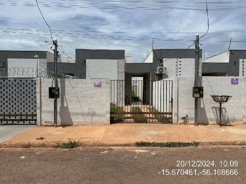 Casa em leilão em Várzea Grande - MT — LOTE 177 CASA - AREA PRIVATIVA (M²): 65,57 BAIRRO: PAIAGUAS CIDADE: VARZEA GRANDE-MT
