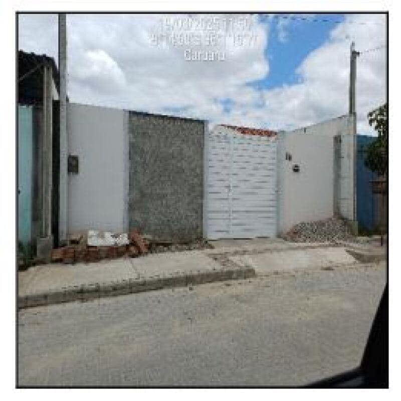 Casa em leilão em Caruaru - PE — LOTE 237 CASA - AREA PRIVATIVA (M²): 46,63 BAIRRO: ANDORINHA CIDADE: CARUARU-PE