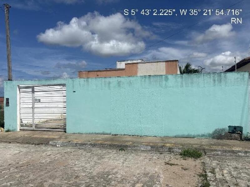 Casa em leilão em Ceará-mirim - RN — LOTE 374 CASA - AREA PRIVATIVA (M²): 62,92 BAIRRO: MASSARANDUBA CIDADE: CEARA-MIRIM-RN