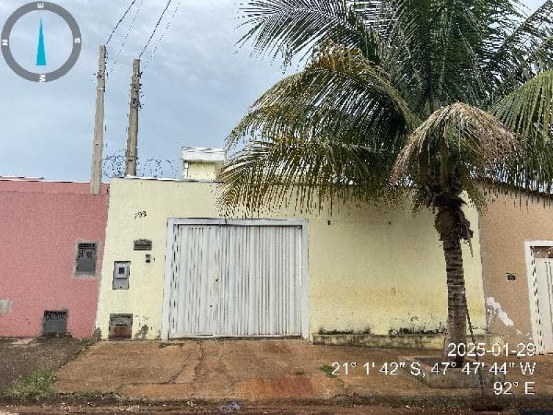Casa em leilão em Jardinópolis - SP — LOTE 432 CASA - AREA PRIVATIVA (M²): 142,3 BAIRRO: JARDIM SANTA FE CIDADE: JARDINOPOLIS-SP
