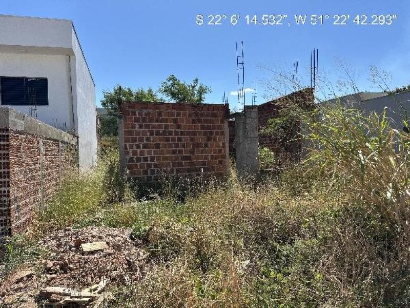 Terreno em leilão em Presidente Prudente - SP — LOTE 438 TERRENO - AREA PRIVATIVA (M²): 0 BAIRRO: RESIDENCIAL MOACYR TRENTIN CIDADE: PRESIDENTE PRUD