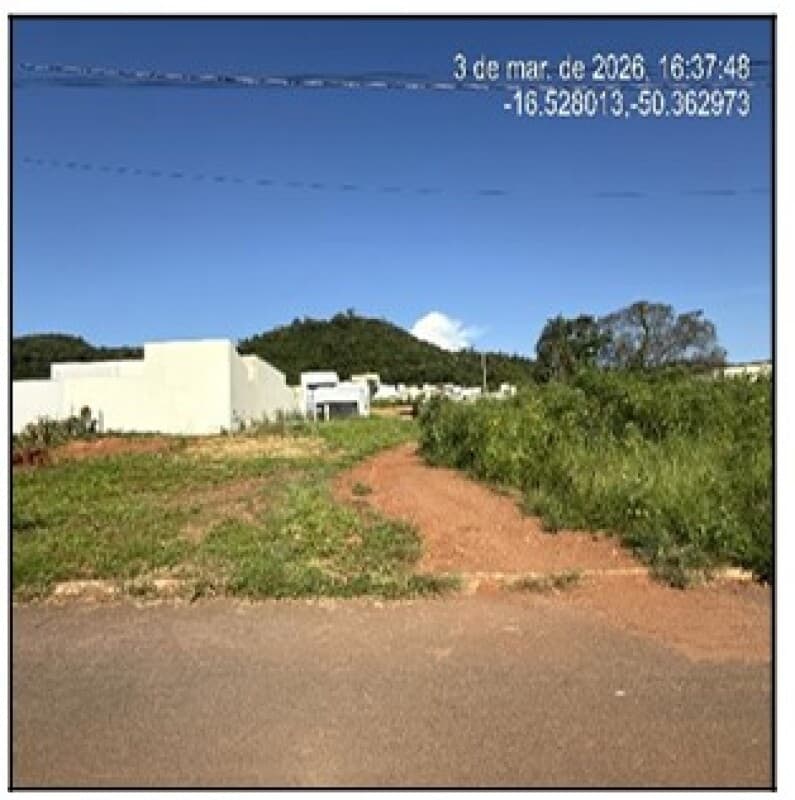 Terreno em leilão em São Luís De Montes Belos - GO — LOTE 103 Terreno - AREA PRIVATIVA (M²): 0 BAIRRO: CIDADE: SAO LUIS DE MONTES BELOS-GO
