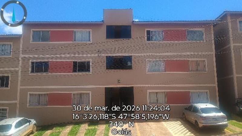 Apartamento em leilão em Valparaíso De Goiás - GO, bairro Chacaras Ypiranga — LOTE 104 Apartamento - AREA PRIVATIVA (M²): 44,77 BAIRRO: CHACARAS YPIRANGA A CIDADE: VALPARAISO DE