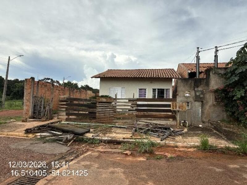 Casa em leilão em Rondonópolis - MT, bairro Sitios de Recreio Recanto Maria Flavia — LOTE 158 Casa - AREA PRIVATIVA (M²): 48,82 BAIRRO: SITIOS DE RECREIO RECANTO MARIA FLAVIA CIDADE: RO
