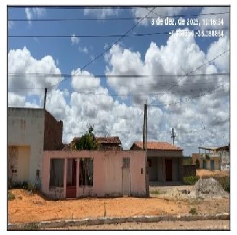 Casa em leilão em Maxaranguape - RN — LOTE 372 Casa - AREA PRIVATIVA (M²): 69,76 BAIRRO: CIDADE: MAXARANGUAPE-RN