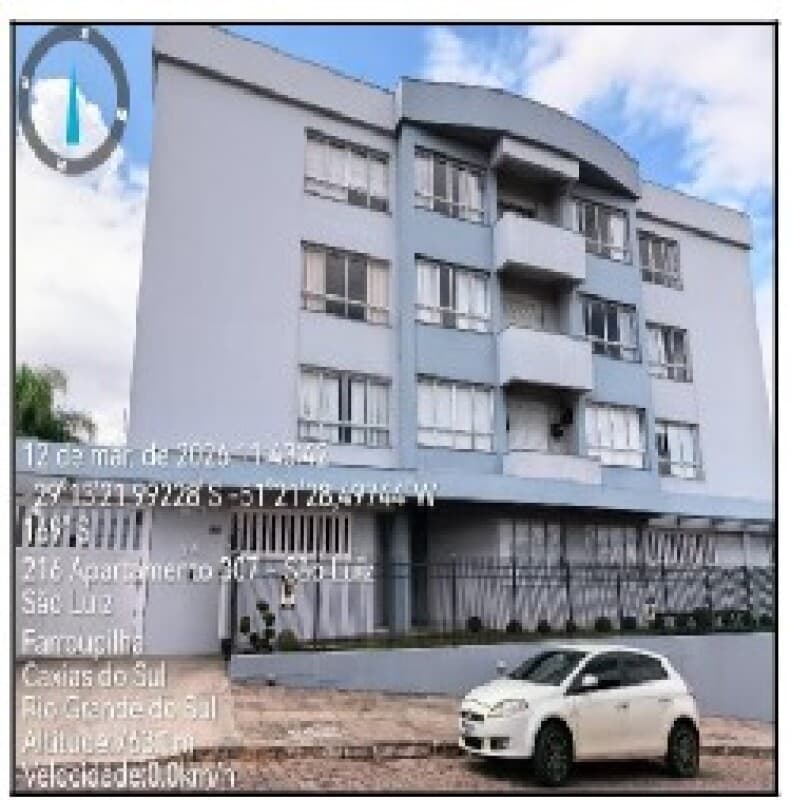 Apartamento em leilão em Farroupilha - RS — LOTE 390 Apartamento - AREA PRIVATIVA (M²): 69,3 BAIRRO: CIDADE: FARROUPILHA-RS