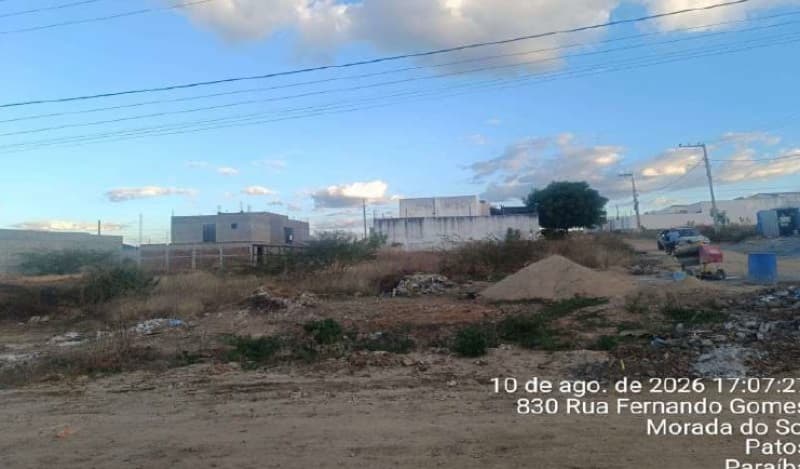 Foto 1 de 2: Terreno em leilão em Patos - PB, bairro Morada do Sol — LOTE 002 TERRENO LOTE 02 QUADRA 31 EM PATOS-PE