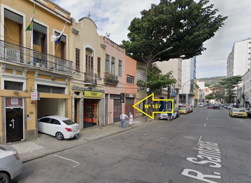 Foto 1 de 6: Comercial em leilão em Rio De Janeiro - RJ, bairro Centro — LOTE 002 IMÓVEL COMERCIAL e RESIDENCIAL Rua de Santana nº 137 - Centro da cidade do Rio de Janeiro/R