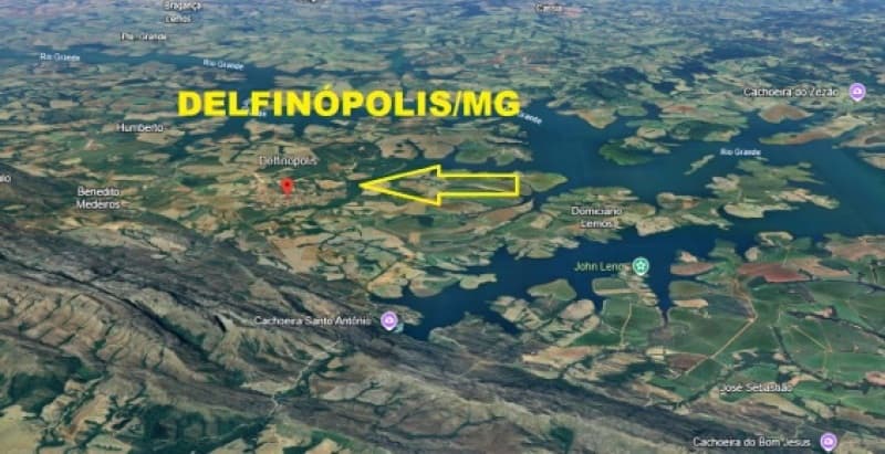 Foto 4 de 4: Area Rural em leilão em Delfinópolis - MG — LOTE 001 GLEBA de TERRAS com 2 hectares + 03 Imóveis - localizada no município de Delfinópolis/MG -
