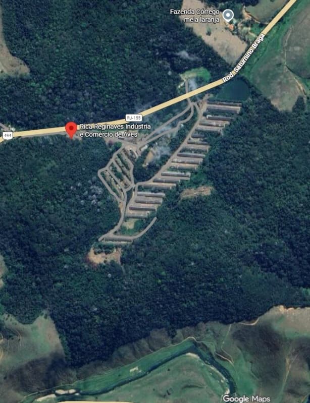 Foto 2 de 3: Area Rural em leilão em Rio Claro - RJ — LOTE 001 SÍTIO VARGEM GRANDE - Rodovia RJ 155 - Km 55 Zona Rural - Frente ao Rio Piraí na cidade de