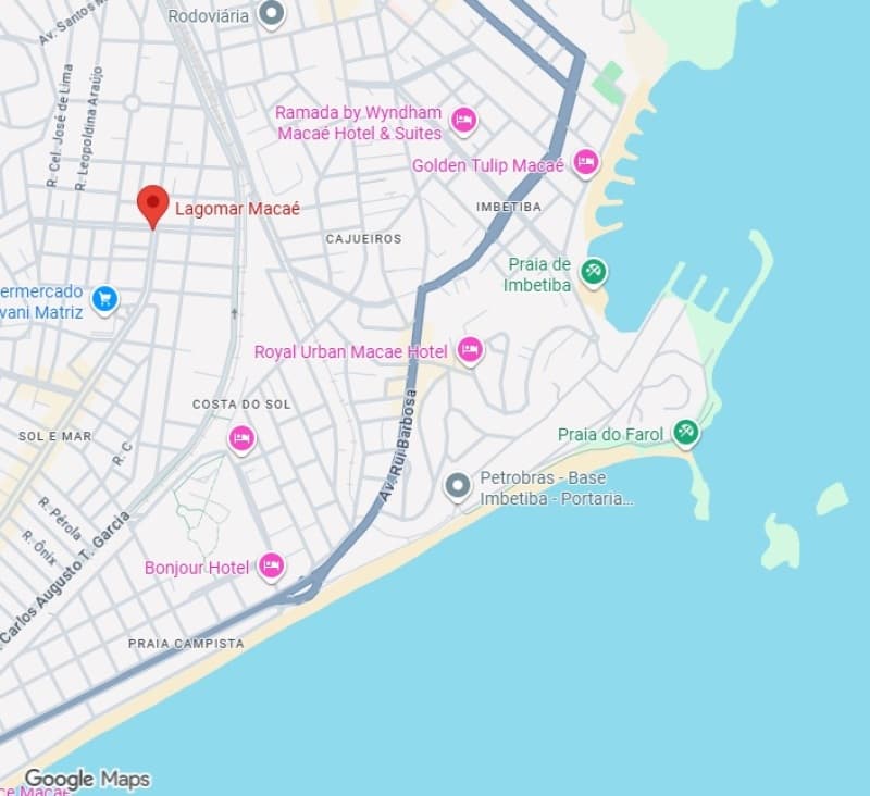 Foto 2 de 3: Terreno em leilão em Macaé - RJ, bairro Lagomar — LOTE 001 ÁREA LOTEAMENTO com 15.000m² denominado BALNEÁRIO LAGOMAR localizado em Barra de Macaé/RJ