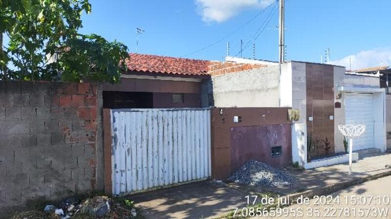 Casa em leilão em Sapé - PB — LOTE 217 IMÓVEIS CAIXA