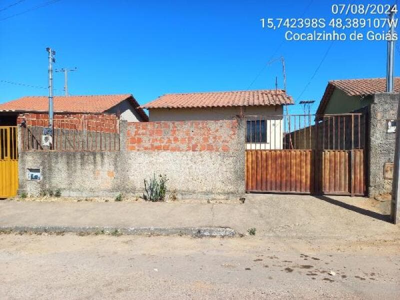 Casa em leilão em Cocalzinho De Goiás - GO — LOTE 154 IMÓVEIS CAIXA