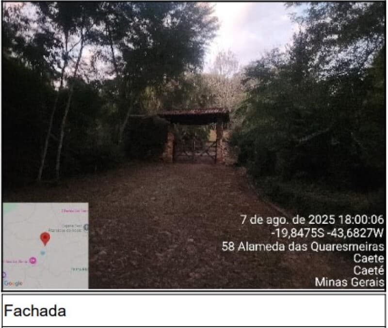 Area Rural em leilão em Caeté - MG — LOTE 213 IMÓVEIS CAIXA